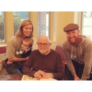 abby john and judah with tomie dePaola 4.18.15_n